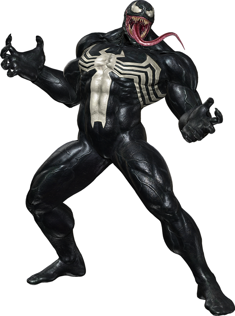 Mvci Venom Transparent Render - Marvel Vs Capcom Infinite Venom (760x1022), Png Download