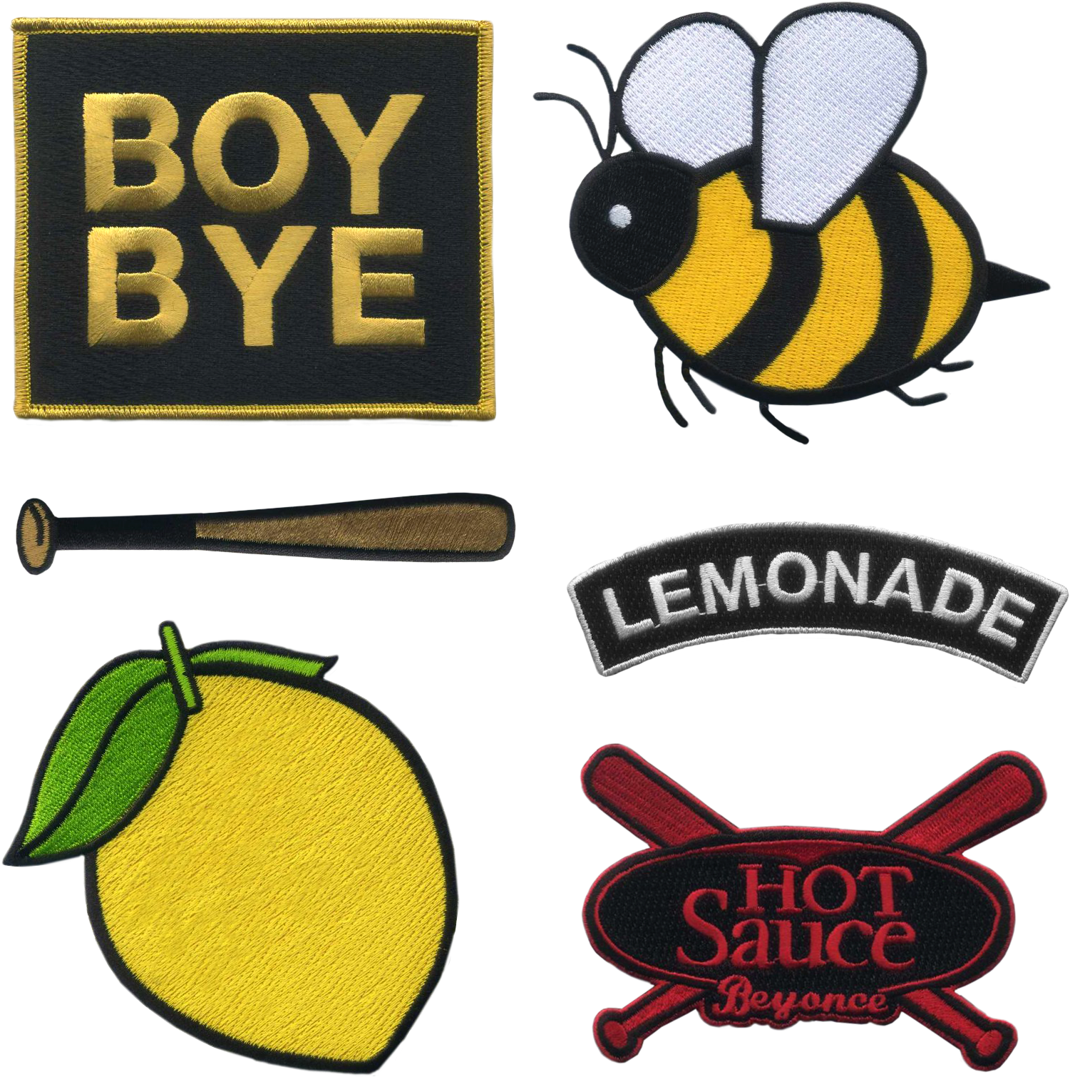Beyonce Clipart Lemonade - Beyonce Iron On Patch (600x600), Png Download