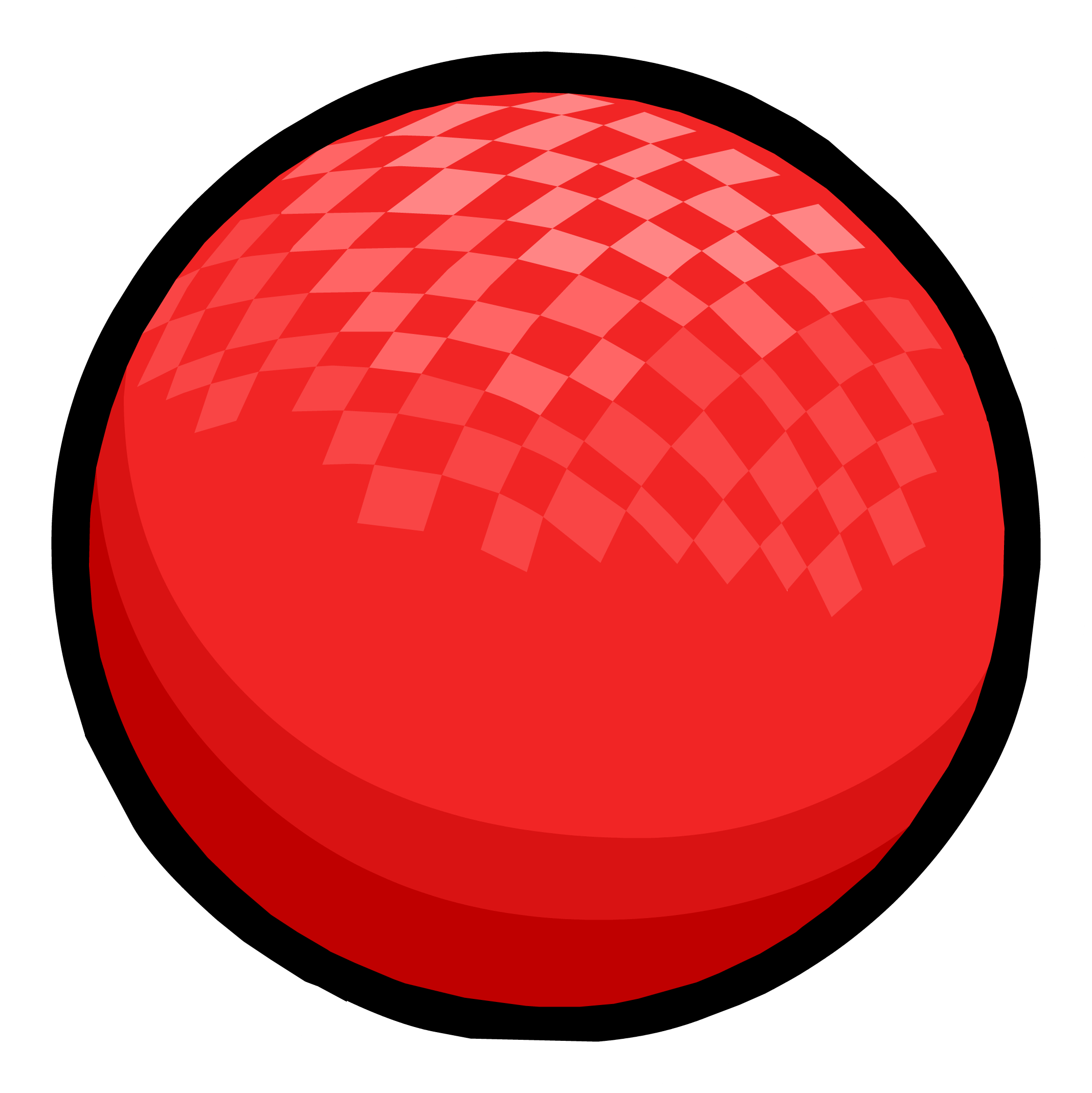Dodgeball Pin - Png - Dodgeball Clipart (2135x2137), Png Download