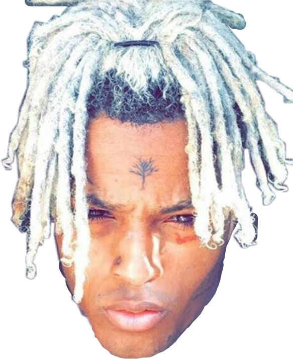 Report Abuse - Xxxtentacion Silver Hair (583x714), Png Download