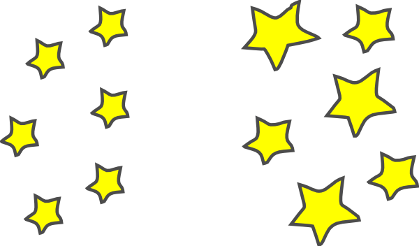 Star Clusters Border Pics About Space - Star Cluster Clipart (600x352), Png Download