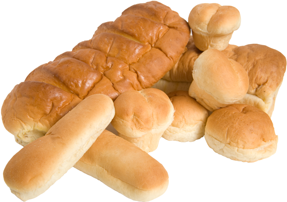 Dinner Rolls - Bread And Buns Png (561x400), Png Download