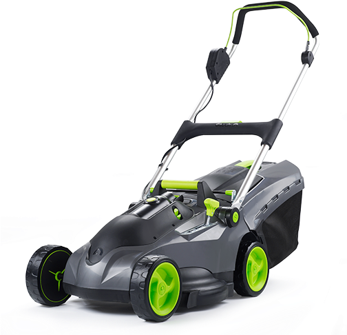Gtech Falcon Cordless Lawnmower - Gtech Lawnmower (585x495), Png Download