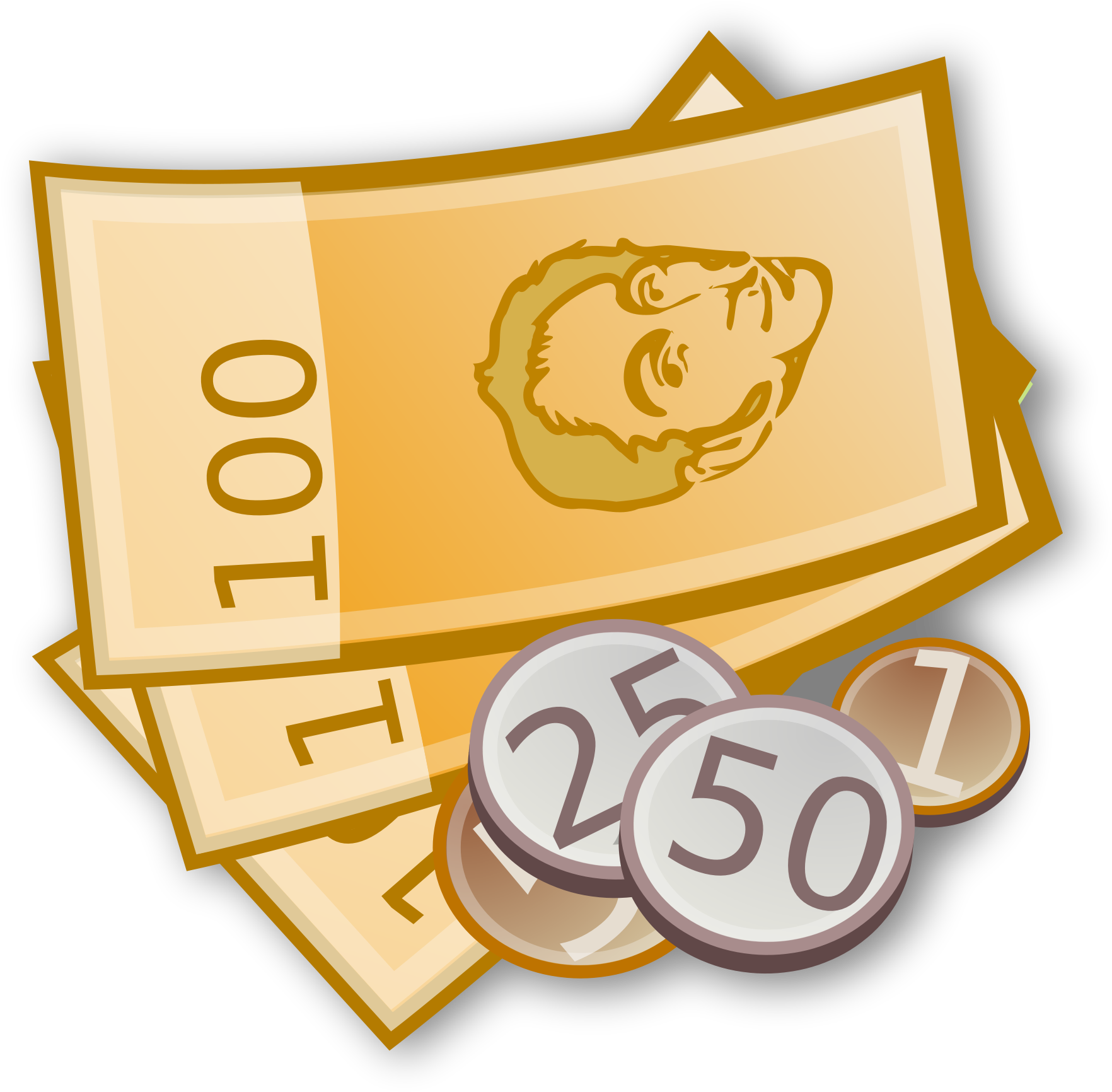 Open - Bolivares Icono Png (2000x1758), Png Download