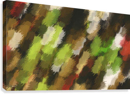 Psychedelic Graffiti Camouflage Painting Abstract In - Painting (429x311), Png Download