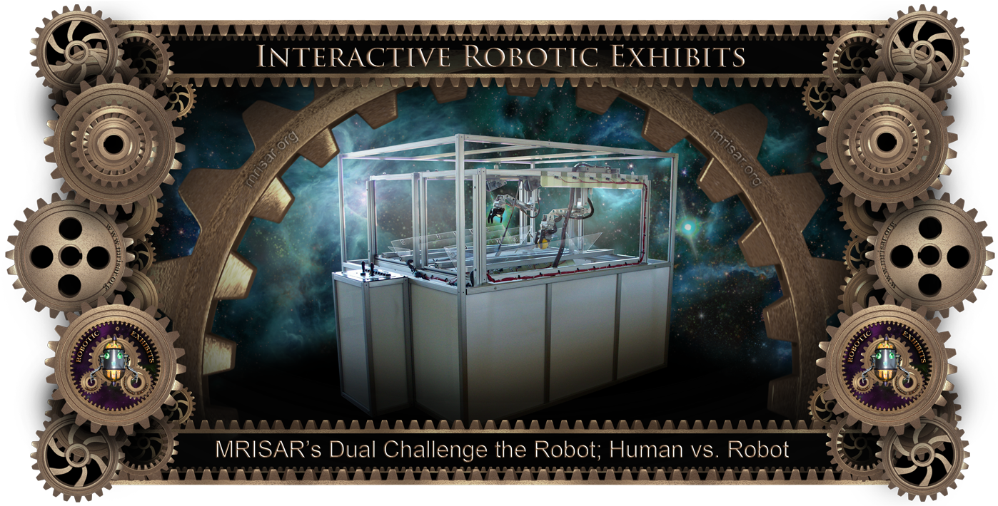 Mrisar's Dual Challenge The Robot Exhibit Human Vs - Robotics (1408x720), Png Download