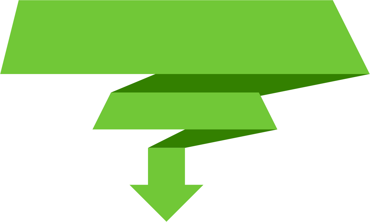 Down Arrow Banner Png Transparent - Arrow Banner Png (1200x720), Png Download