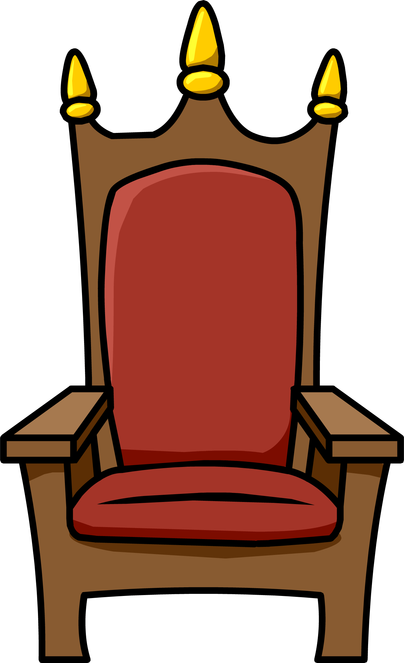 Royal Throne - Png - Throne Drawing (1350x2215), Png Download