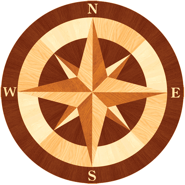 Compass Png - Mariners 40th Anniversary Patch (600x600), Png Download