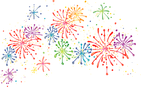 Fireworks Celebration Png Download Image - Fireworks Clipart Png (470x291), Png Download