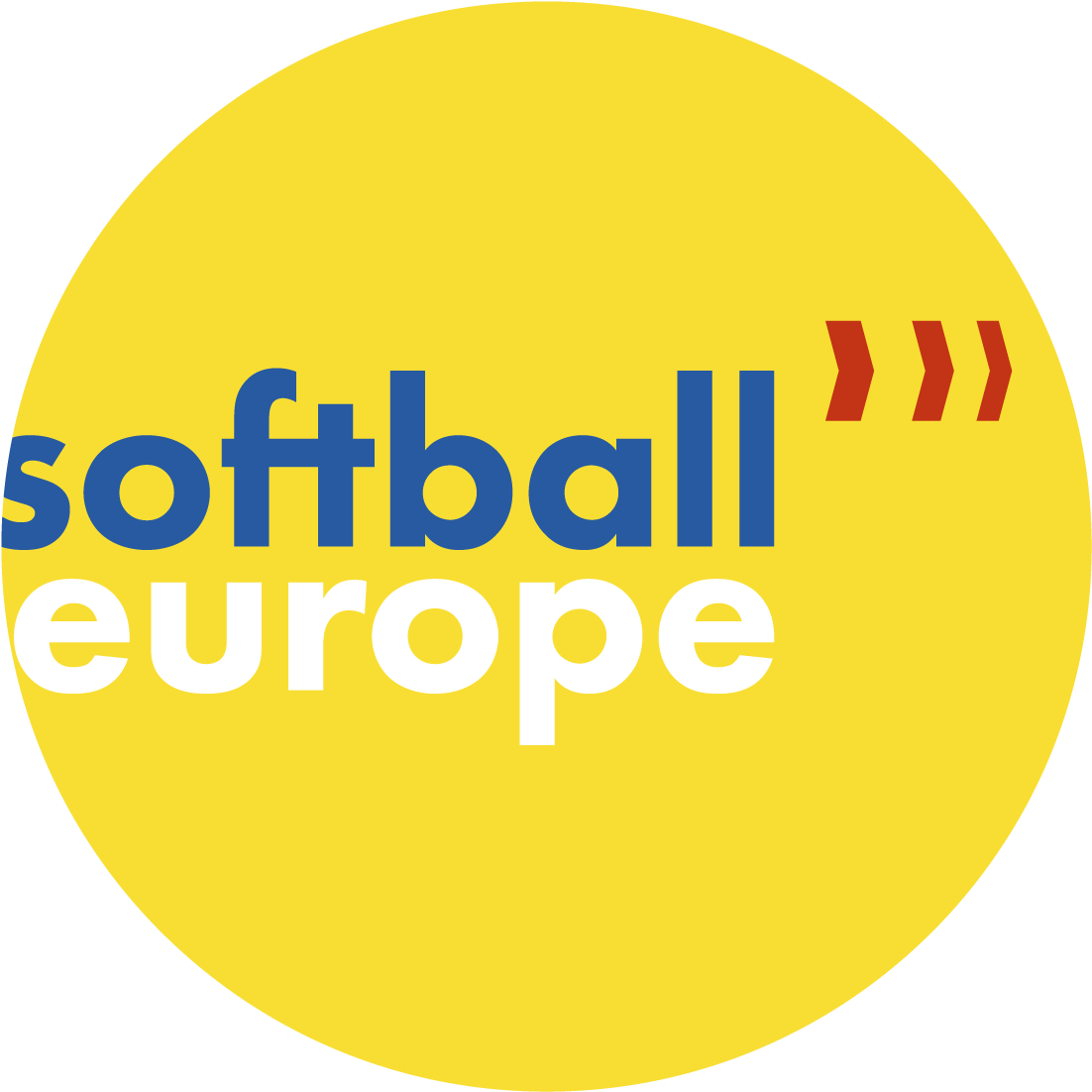 Logo Softball Europe Web - Porte Intérieure D Hondt (1200x1200), Png Download