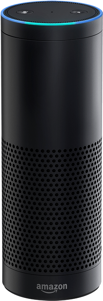 Amazon Alexa - Amazon Echo Press (1000x1000), Png Download