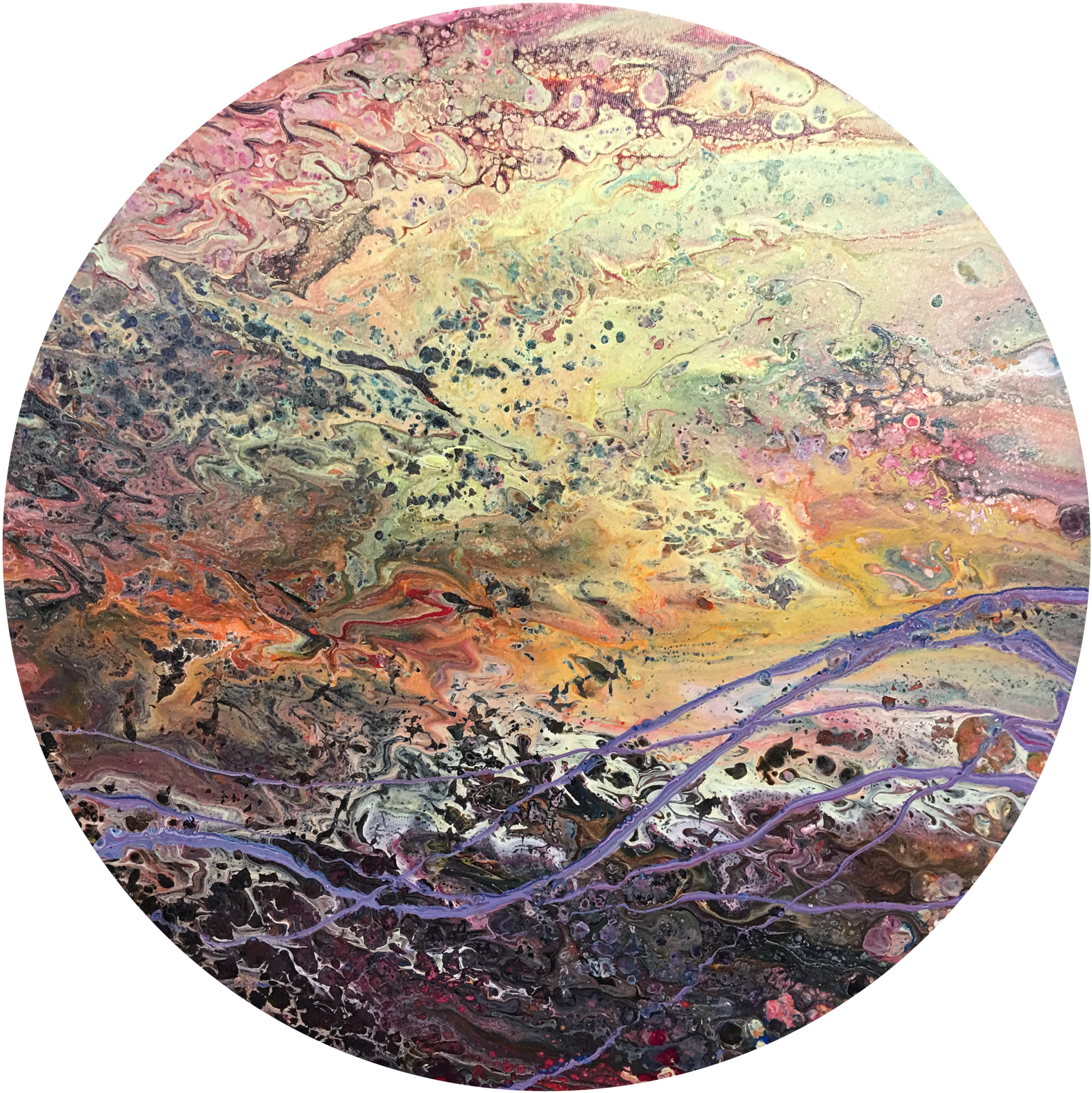 This Piece Will Be On Exhibit At The Golden Ticket - Painting (1600x1586), Png Download