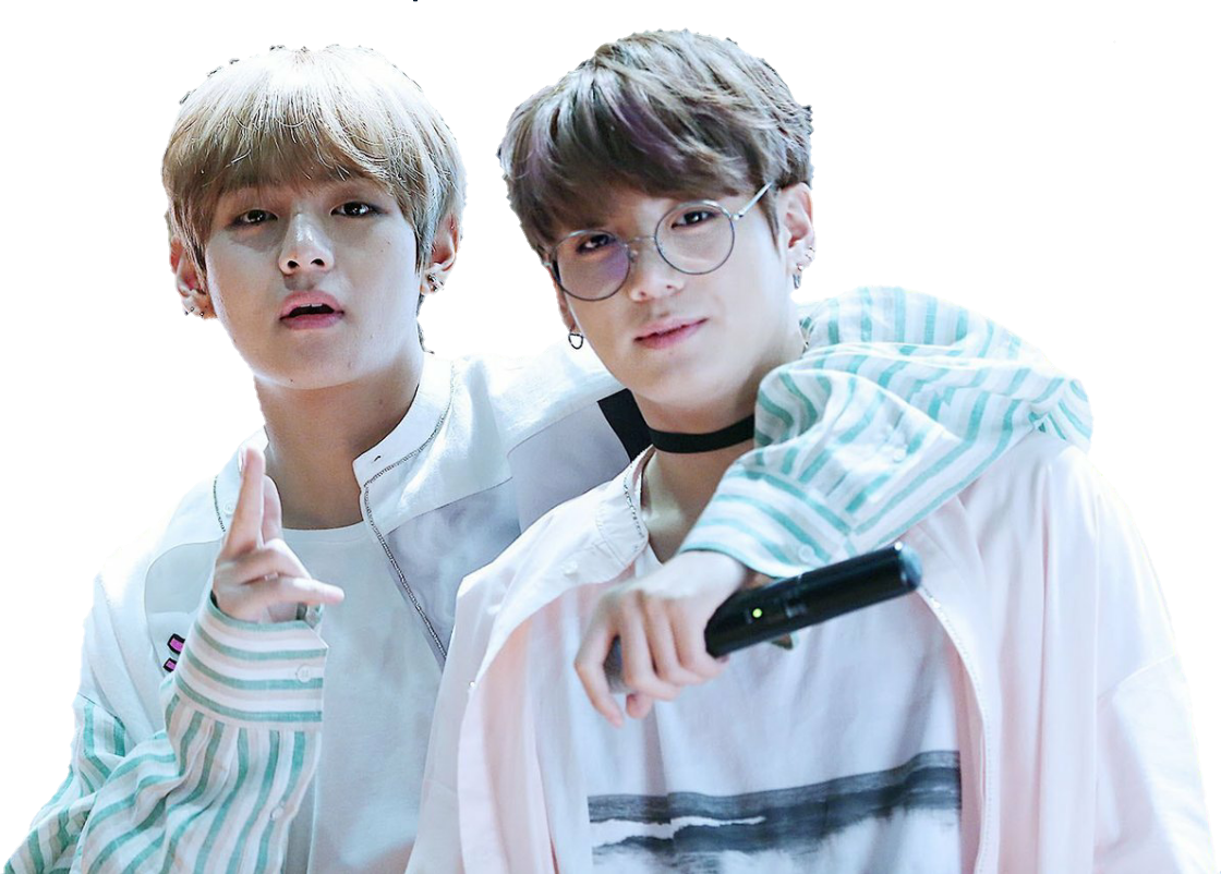 Download Vkook Taekook Taehyung Jungkook V Bts - Bts Vkook PNG ...