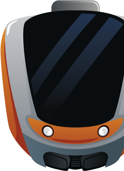 Train - Mobile Phone (970x660), Png Download