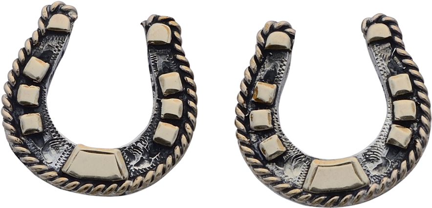 The Matilda Sterling Horseshoe Post Earrings - Earring (1080x828), Png Download