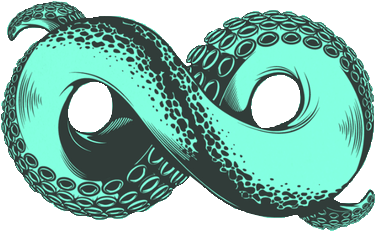 Pin By Nata Rosay On Tats Ideas - Octopus Infinity Tattoo (422x750), Png Download