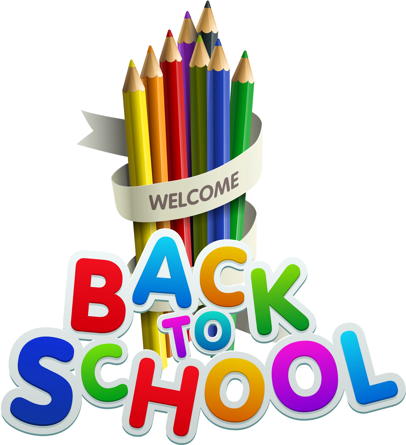 Best Free Back To School Png Image - Welcome Back To School Year 2018 19 (1403x1600), Png Download