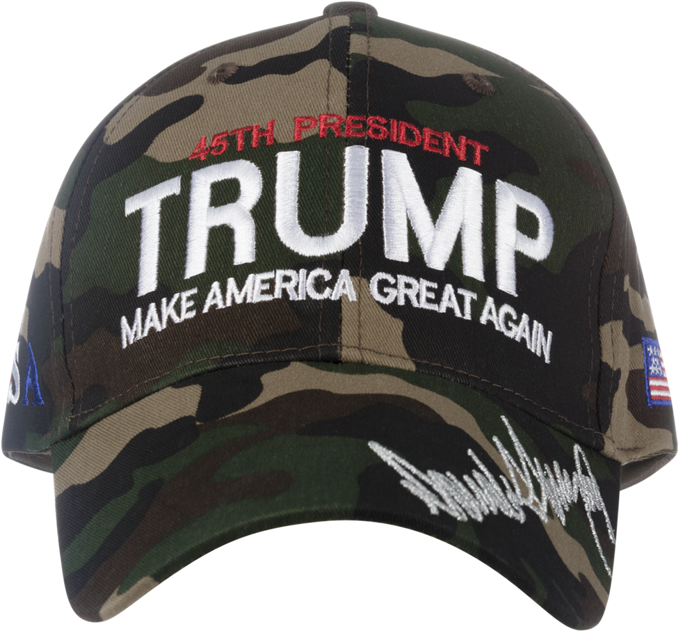 Trump, Camo Hat, Camouflage Hats Make America Great - Camo Hats (1024x1024), Png Download