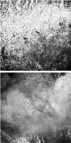 Grunge Textures Example Image - Monochrome (750x500), Png Download