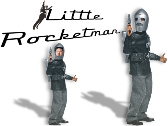 There Are Four Possibilities - Kim Jong Un Little Rocket Man (600x448), Png Download