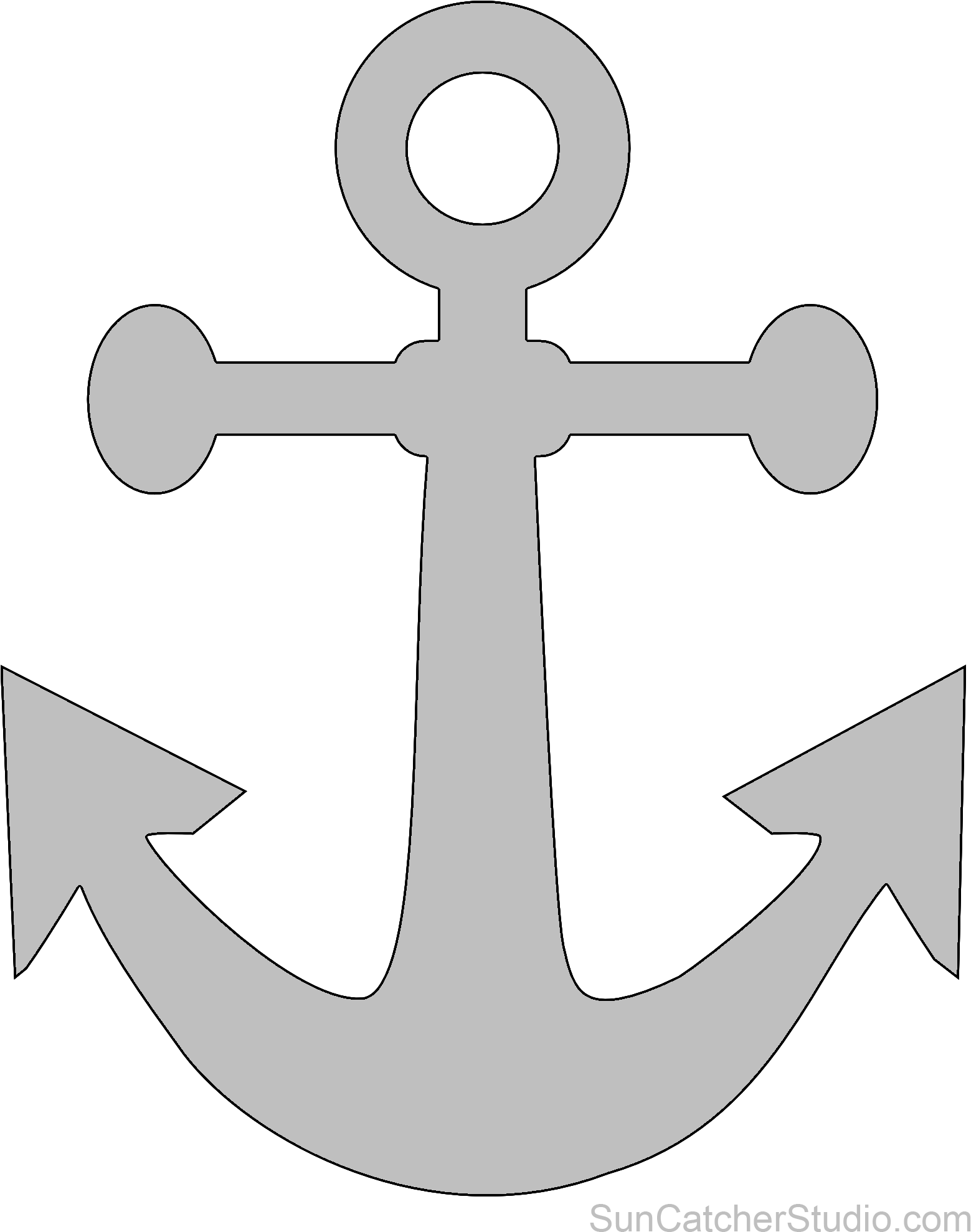 Religious And Christian Clip Art Designs - Anchor Clip Art (1624x2000), Png Download