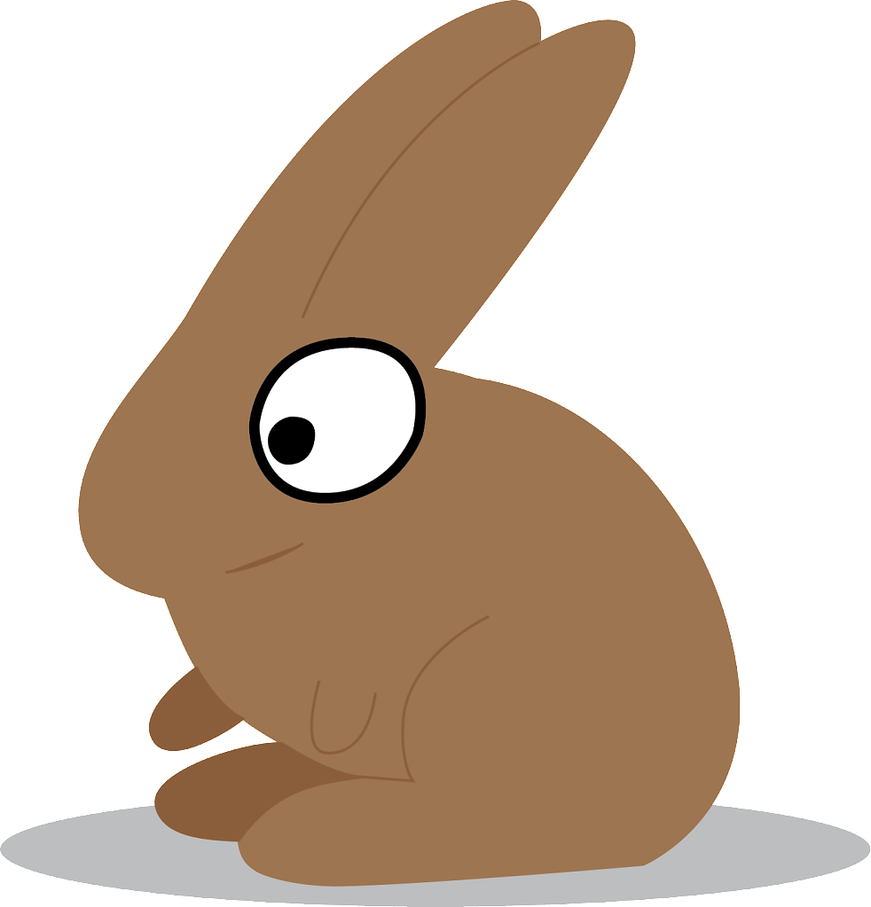 Bunny Drawing By Ben - Drawing (982x1023), Png Download
