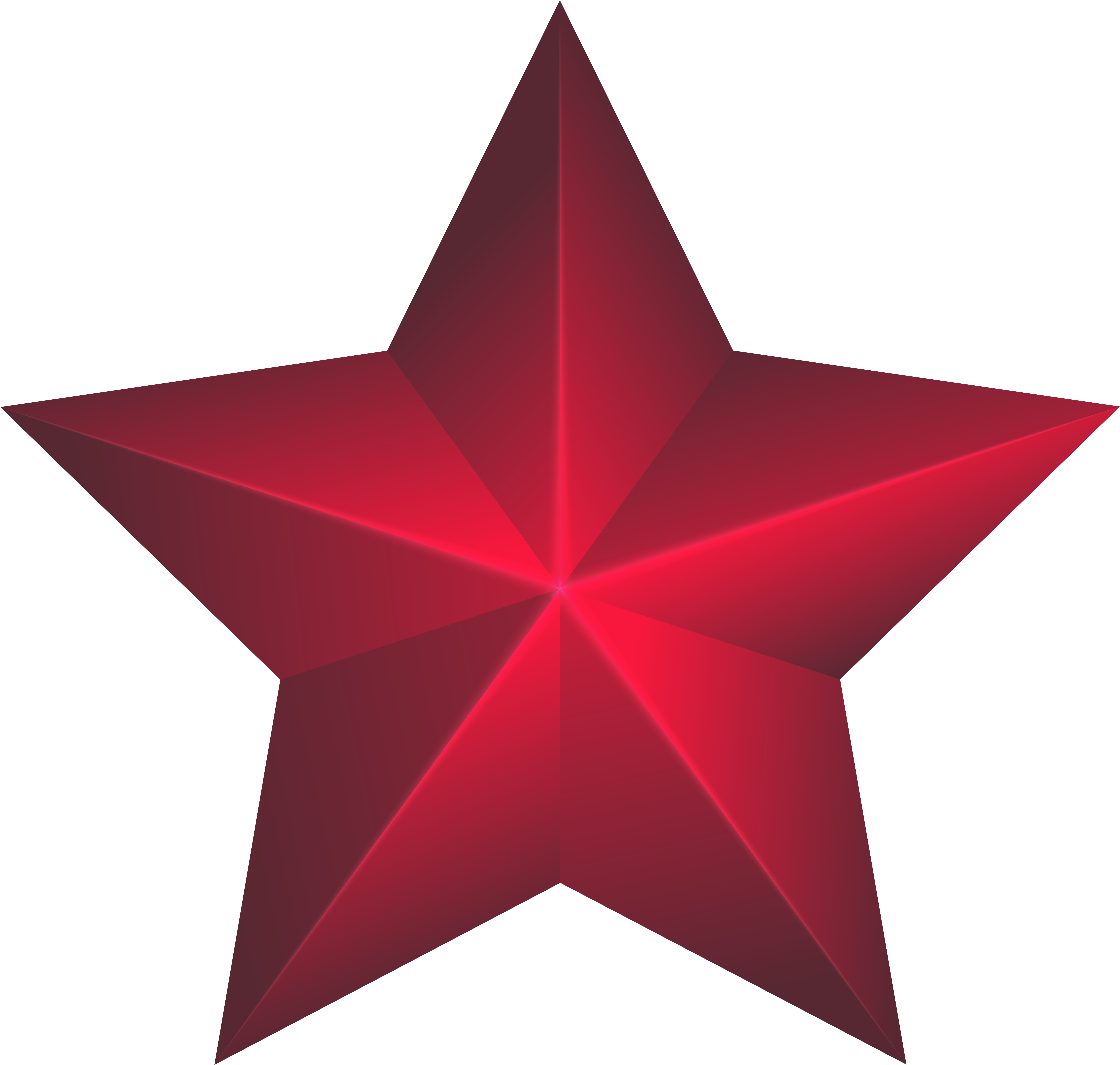 Red Star Png (8000x7651), Png Download