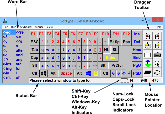 Softype - Use On Keyboard (691x478), Png Download