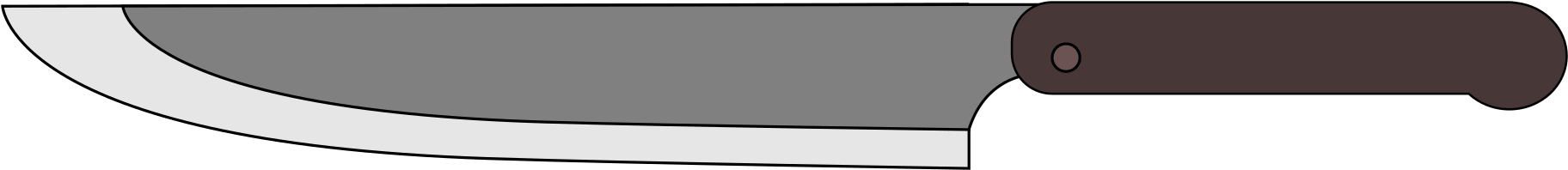 This Free Icons Png Design Of Kitchen Knife (2400x3394), Png Download