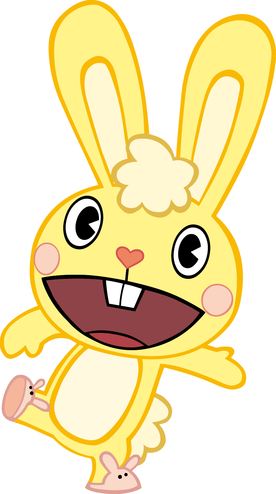 Cuddles Vector By - Happy Tree Friends Png (668x1194), Png Download