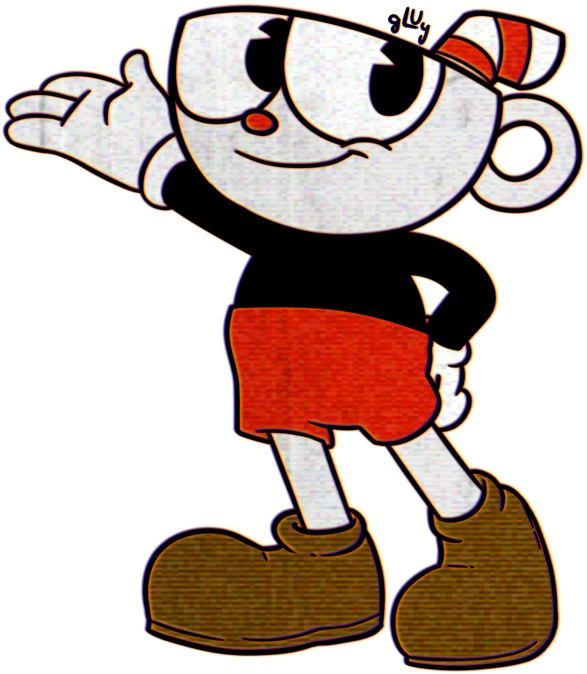 Cuphead Drawing Video Game Deviantart Fan Art - Cup Head Fan Art (1024x860), Png Download
