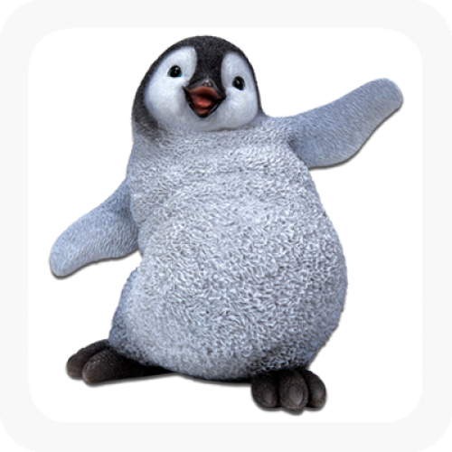 Baby Penguin Png Jpg Royalty Free - Baby Emperor Penguin Png (500x500), Png Download