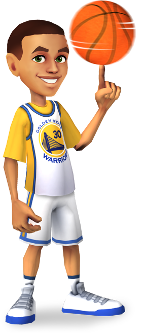 Byscurry - Stephen Curry Clip Art (282x656), Png Download