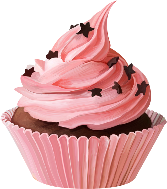 Cupcake Drawing, Cupcake Art, Cupcake Clipart, Cupcake - 7pcs Russian Piping Tips For Cake Baking Supplies Professional (712x800), Png Download