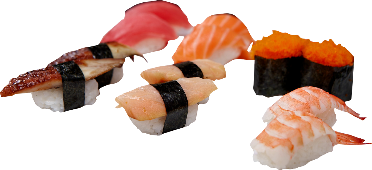 Sushi Png Image - Sushi (1253x575), Png Download