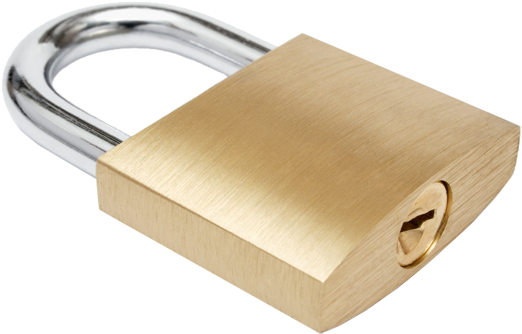 Padlock Png Clipart - Padlocks Png (542x361), Png Download