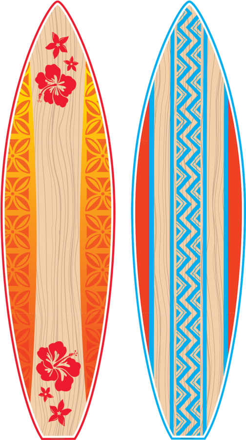 Surfboard Png Photo - Teacher Created Resources Giant Surfboards Bulletin (900x900), Png Download