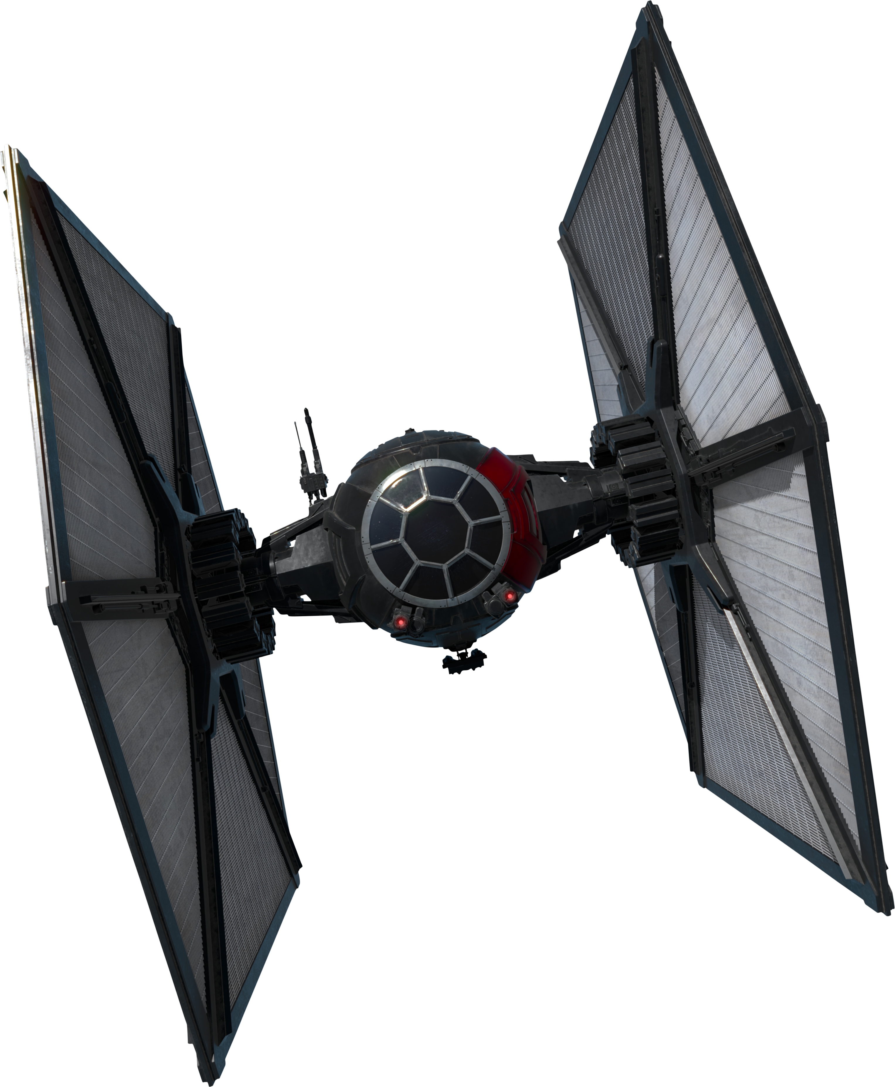 Tie/sf Space Superiority Fighter - Star Wars First Order Tie Fighter (3151x3800), Png Download
