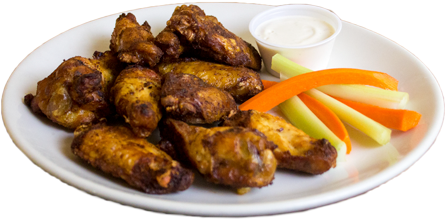Indian Chicken Wings - Credit (484x260), Png Download