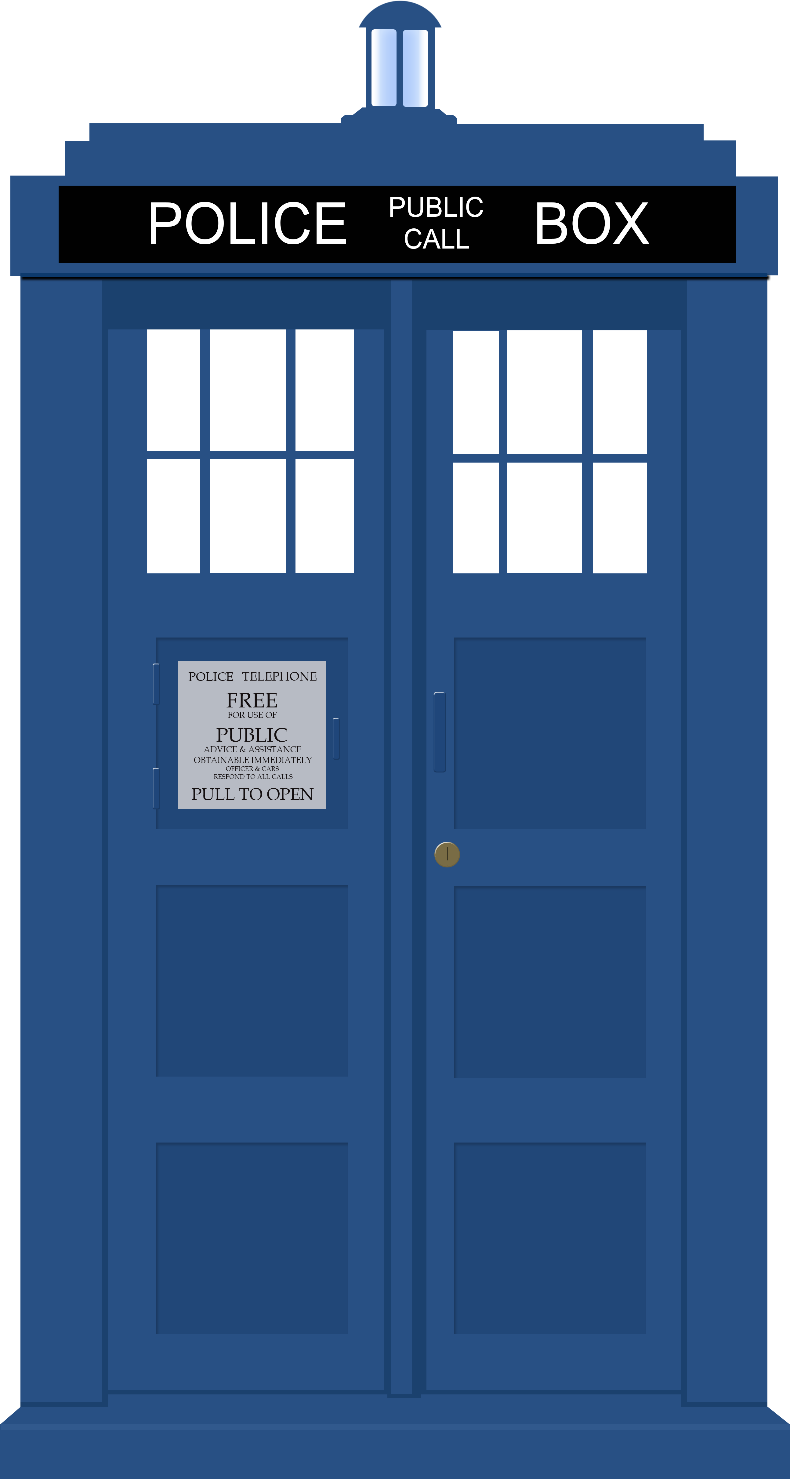 Custom Car Wraps - Doctor Who - Tardis - I Am And Always Will Be The Optimist (4000x5000), Png Download