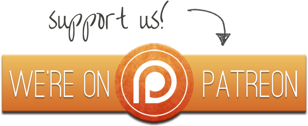 Patreon Logo Transparent - Support Us On Patreon (640x267), Png Download