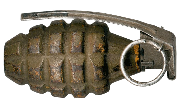 Grenade Png Pic - Grenade (704x469), Png Download