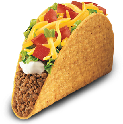 Download Taco Bell Tacos Png Png Image With No Background Pngkey Com