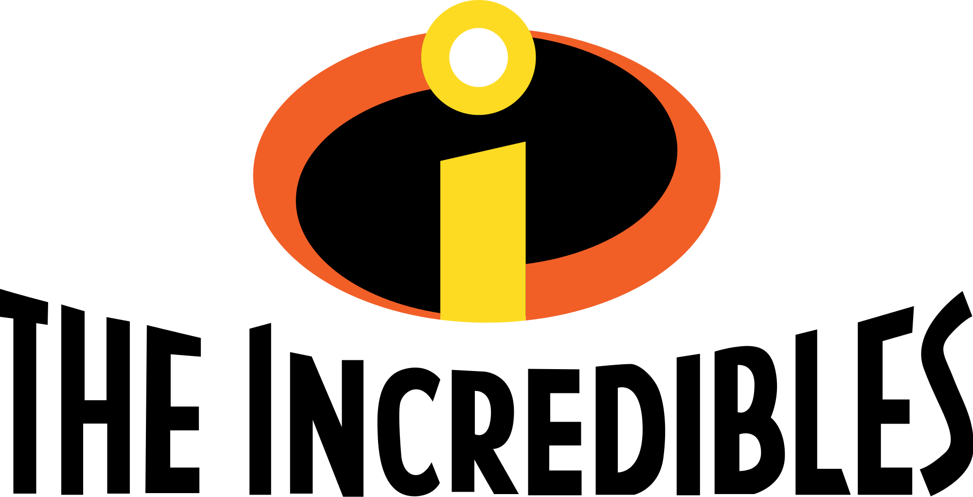 The Incredibles Logo - Incredibles Logo Png (2000x1022), Png Download