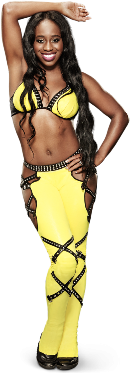 Nikki Bella, Summer Rae, Tamina Snuka - Naomi Wwe Render (571x1300), Png Download