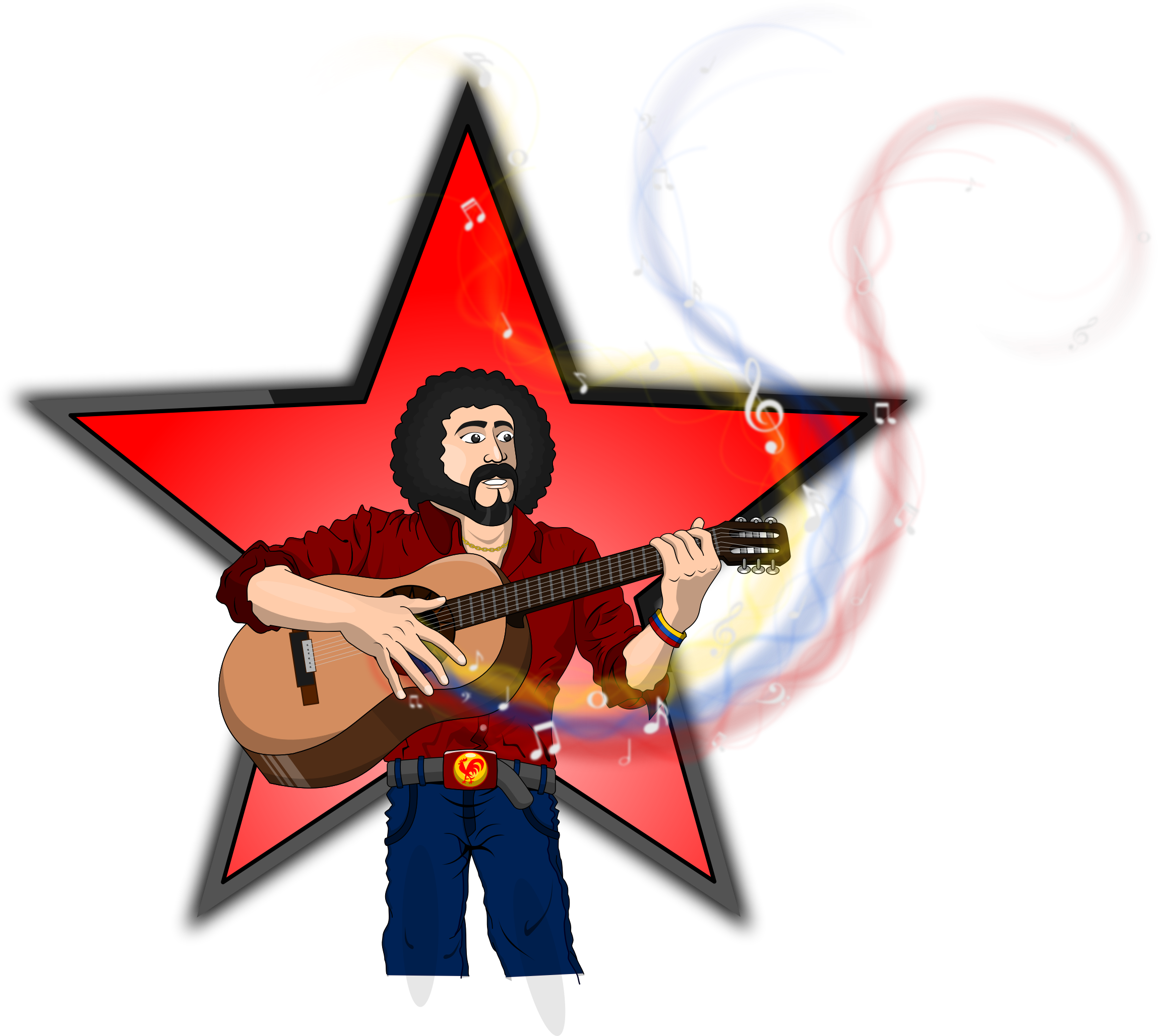 This Free Icons Png Design Of Ali Primera (2297x2056), Png Download