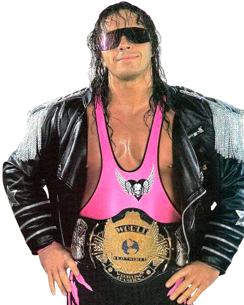 Bret Hart-0 - Bret Hart Png (489x611), Png Download