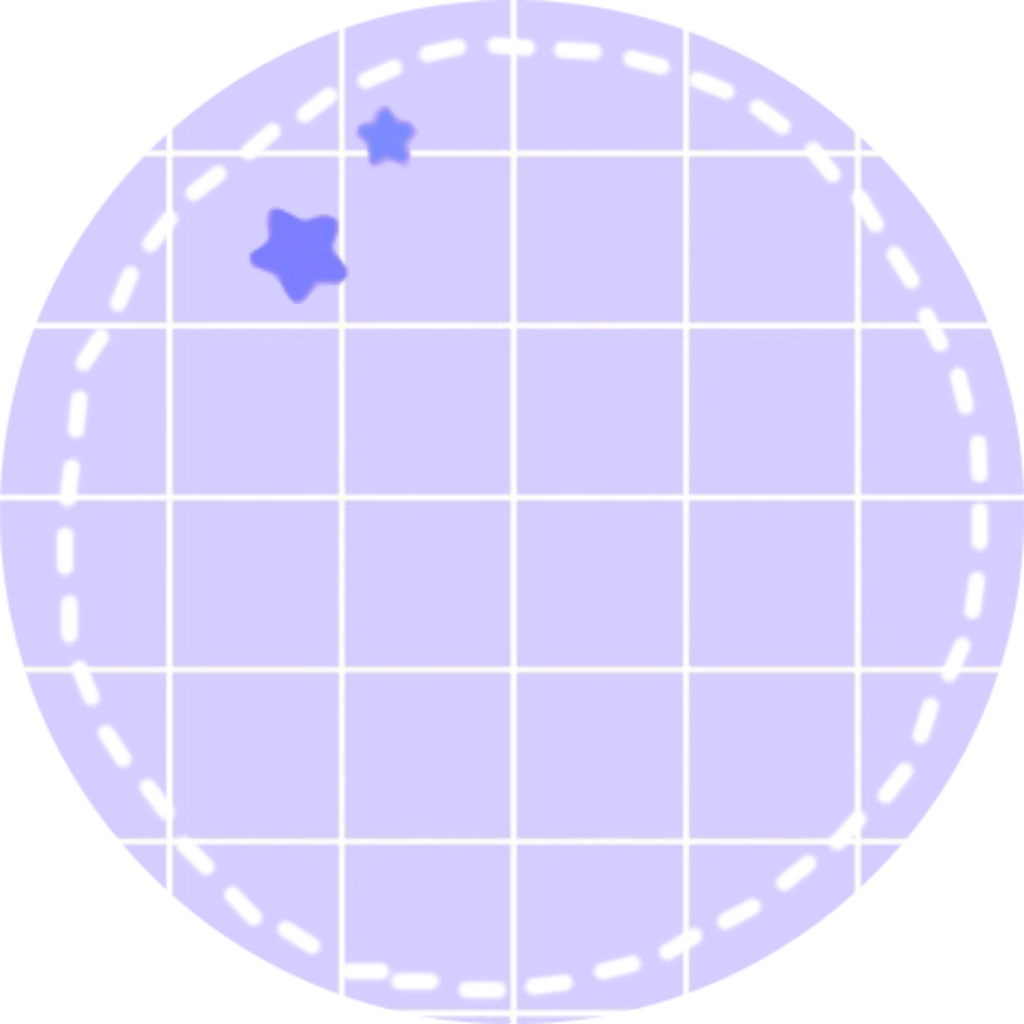Kawaii Cute Purple Icon Iconhelp Circle Star Stars - Circle (1024x1024), Png Download