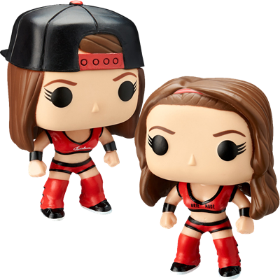 Wrestling Brie & Nikki Icon - Wwe The Bella Twins Pop! Vinyl Figure 2-pack (400x400), Png Download